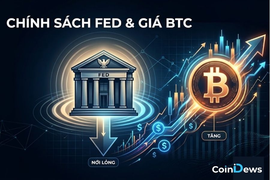 Chính sách tiền tệ của Fed chi phối giá BTC