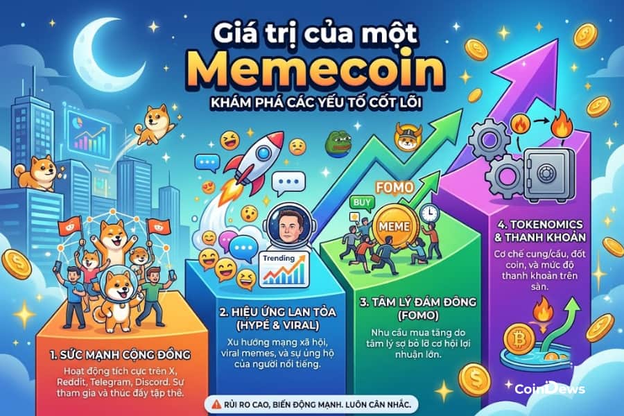 Giá trị của Memecoin