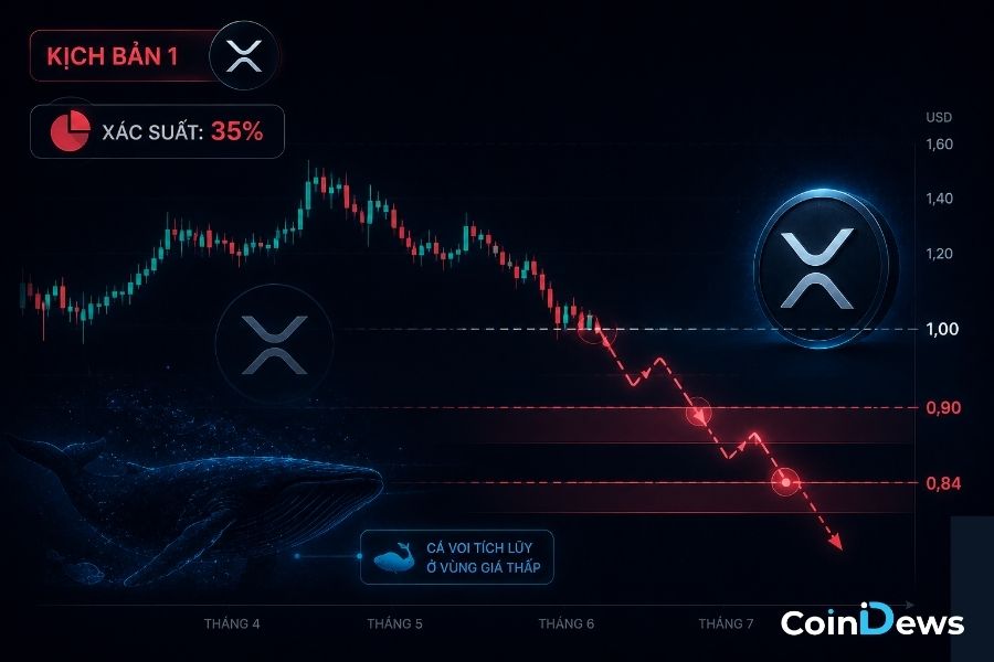 Kịch bản giá XRP tiếp tục điều chỉnh