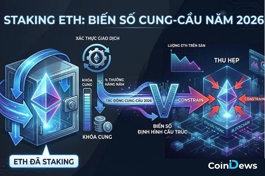 Cơ chế Staking ETH tác động tới giá ETH